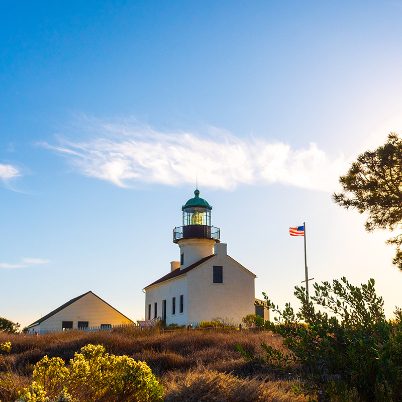 Cabrillo Lighthouse Point Loma San Diego