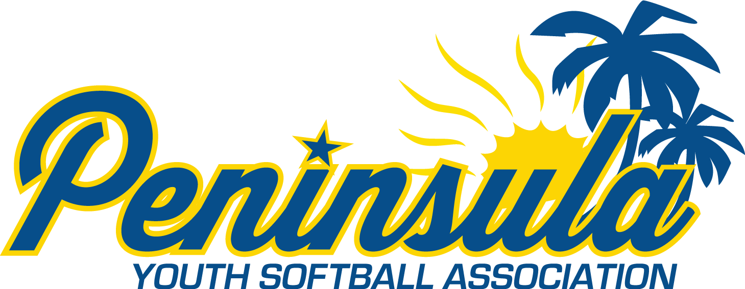 Peninsula Youth Softball Association logo